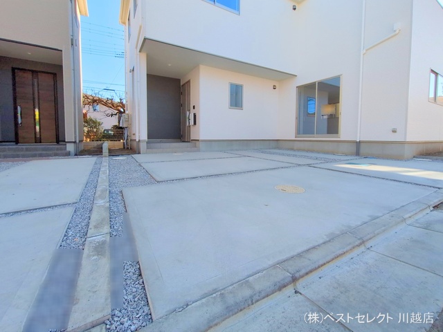 埼玉県川越市今成1丁目の新築戸建て完成写真 2024年12月22日撮影