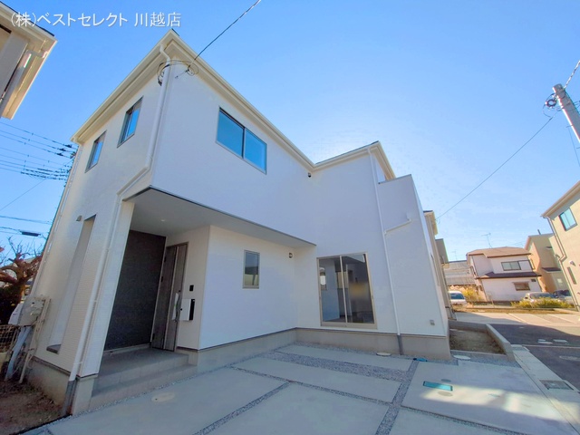 埼玉県川越市今成1丁目の新築戸建て完成写真 2024年12月22日撮影