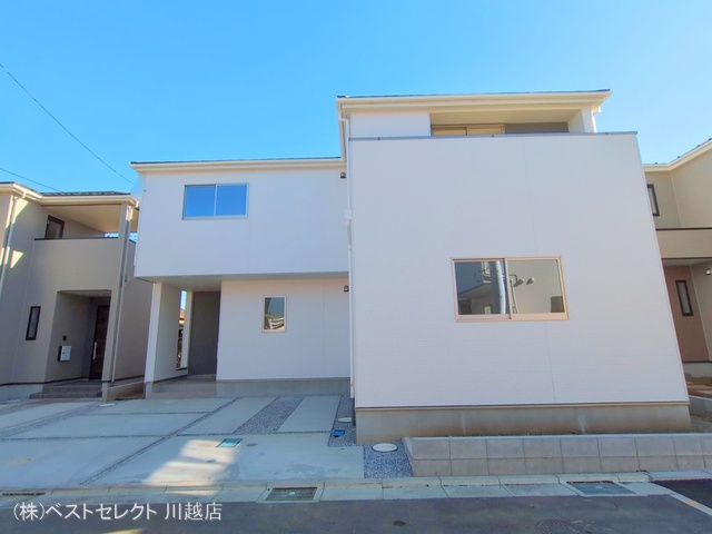 埼玉県川越市今成1丁目の新築戸建て完成写真 2024年12月22日撮影