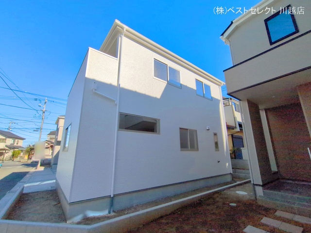 埼玉県川越市今成1丁目の新築戸建て完成写真 2024年12月22日撮影