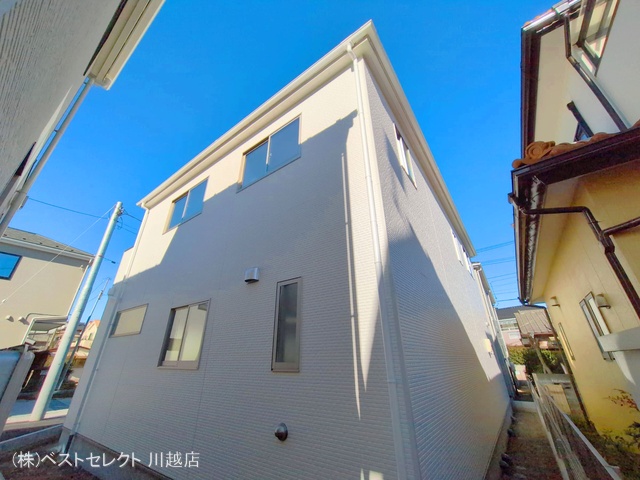 埼玉県川越市今成1丁目の新築戸建て完成写真 2024年12月22日撮影