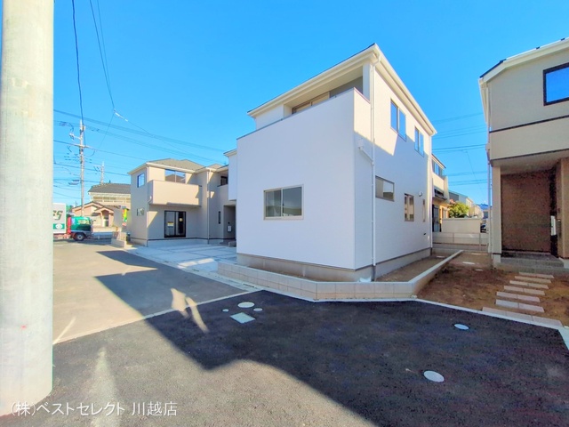 埼玉県川越市今成1丁目の新築戸建て完成写真 2024年12月22日撮影