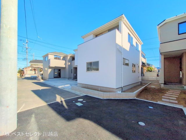 埼玉県川越市今成1丁目の新築戸建て完成写真 2024年12月22日撮影