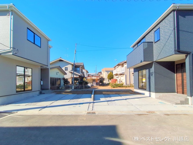 埼玉県川越市今成1丁目の新築戸建て完成写真 2024年12月22日撮影