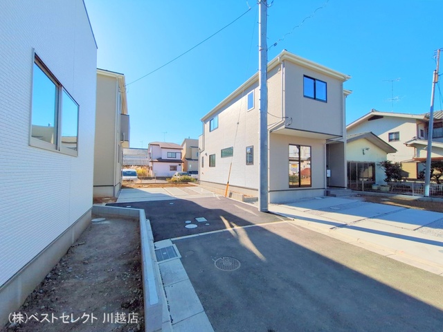 埼玉県川越市今成1丁目の新築戸建て完成写真 2024年12月22日撮影