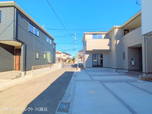 埼玉県川越市今成1丁目の新築戸建て完成写真 2024年12月22日撮影