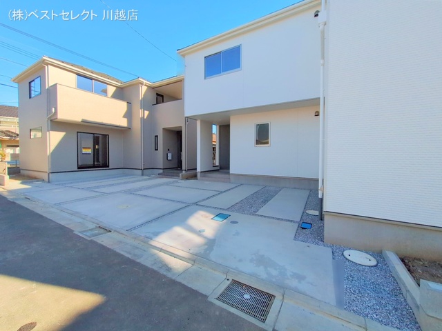 埼玉県川越市今成1丁目の新築戸建て完成写真 2024年12月22日撮影