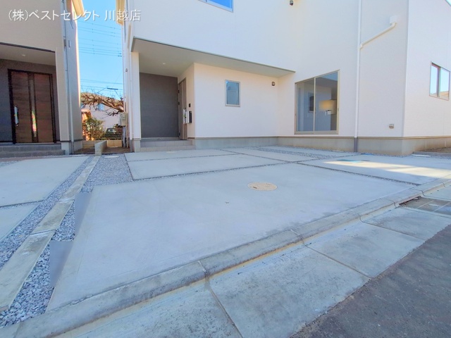 埼玉県川越市今成1丁目の新築戸建て完成写真 2024年12月22日撮影