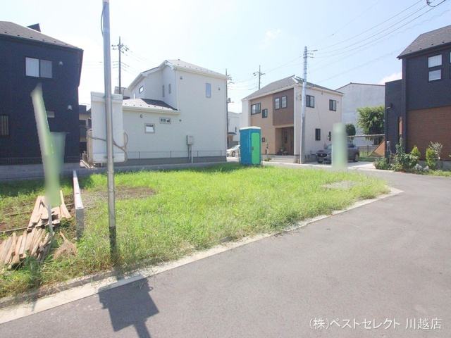 埼玉県川越市南大塚３丁目の新築戸建て更地・土地写真 2024年9月8日撮影