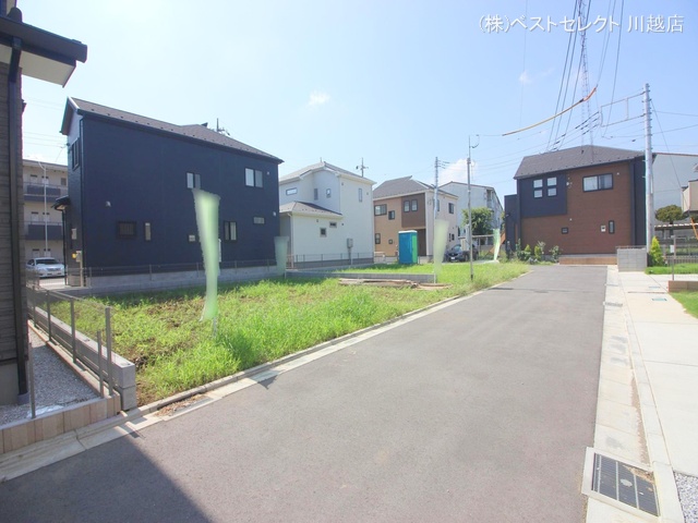 埼玉県川越市南大塚３丁目の新築戸建て更地・土地写真 2024年9月8日撮影