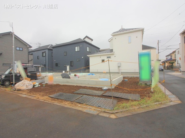 埼玉県川越市南大塚３丁目の新築戸建て基礎写真 2024年9月26日撮影