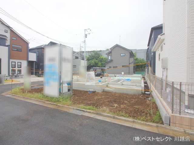 埼玉県川越市南大塚３丁目の新築戸建て基礎写真 2024年9月26日撮影