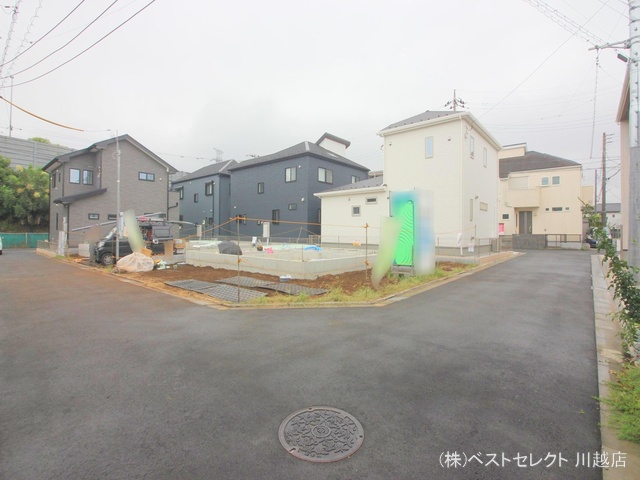 埼玉県川越市南大塚３丁目の新築戸建て基礎写真 2024年9月26日撮影