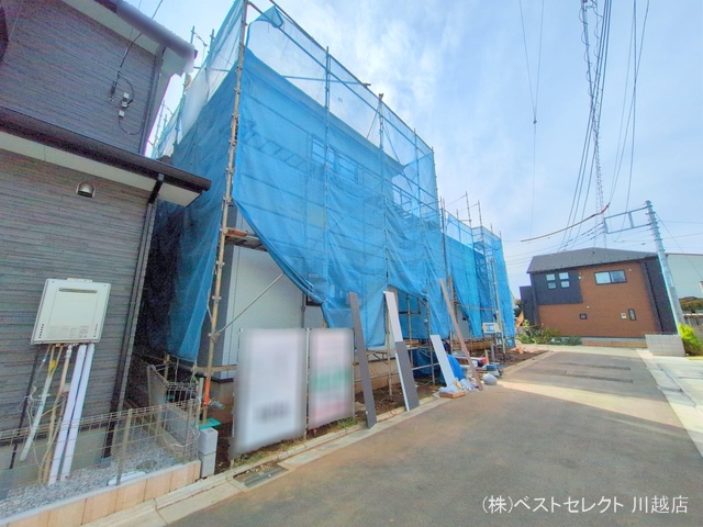 埼玉県川越市南大塚３丁目の新築戸建てシート写真 2024年10月30日撮影