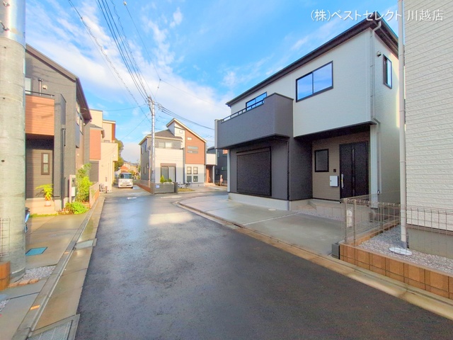埼玉県川越市南大塚３丁目の新築戸建て完成写真 2024年11月26日撮影