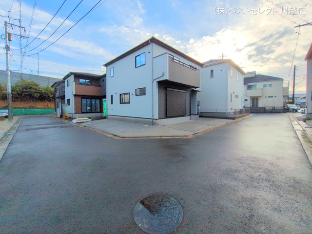 埼玉県川越市南大塚３丁目の新築戸建て完成写真 2024年11月26日撮影