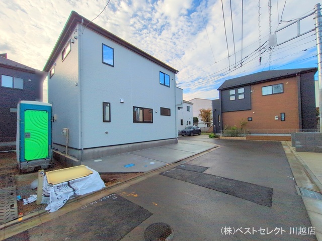 埼玉県川越市南大塚３丁目の新築戸建て完成写真 2024年11月26日撮影