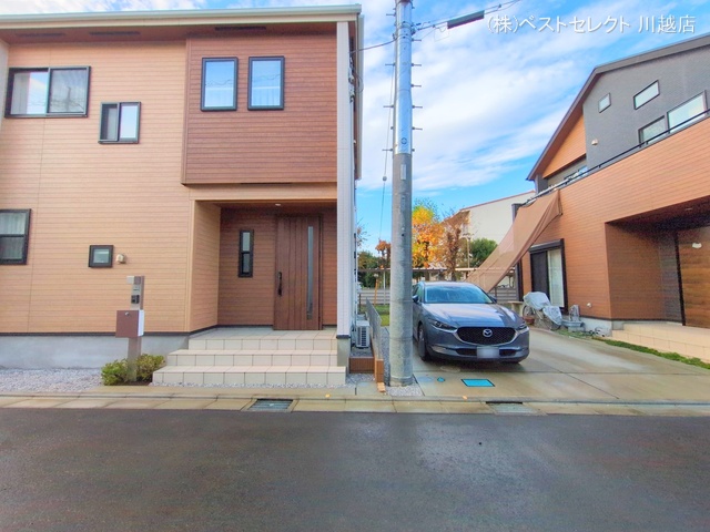 埼玉県川越市南大塚３丁目の新築戸建て完成写真 2024年11月26日撮影