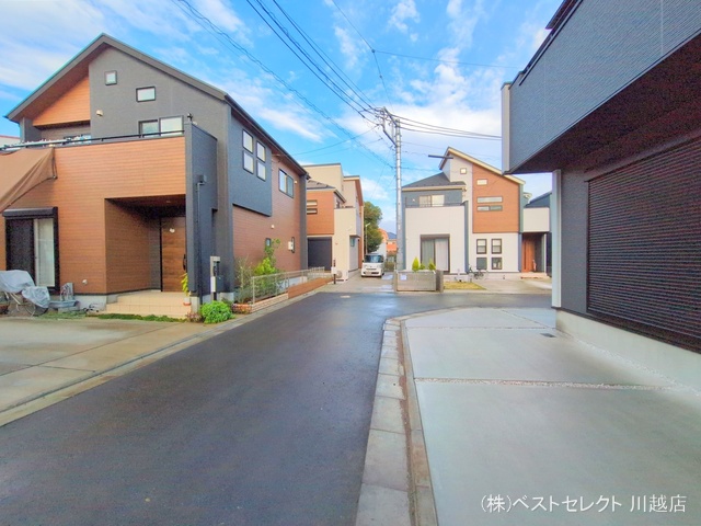 埼玉県川越市南大塚３丁目の新築戸建て完成写真 2024年11月26日撮影