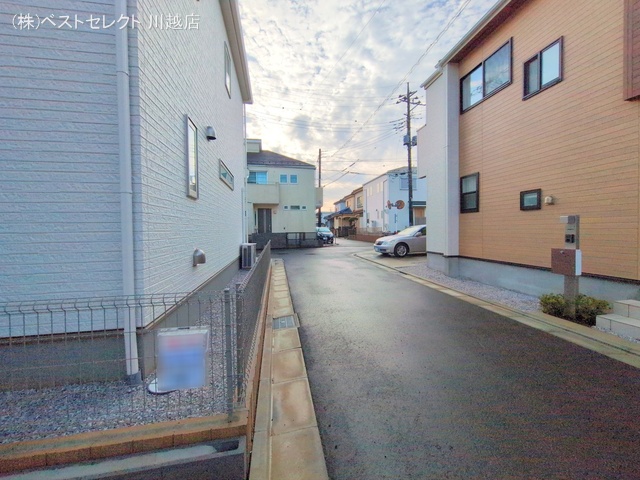 埼玉県川越市南大塚３丁目の新築戸建て完成写真 2024年11月26日撮影