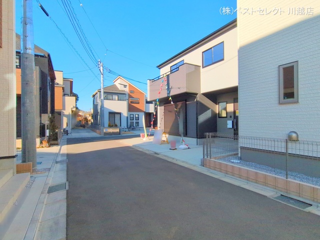 埼玉県川越市南大塚３丁目の新築戸建て完成写真 2025年1月15日撮影