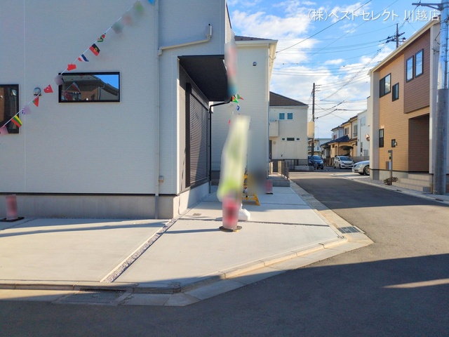 埼玉県川越市南大塚３丁目の新築戸建て完成写真 2025年1月15日撮影