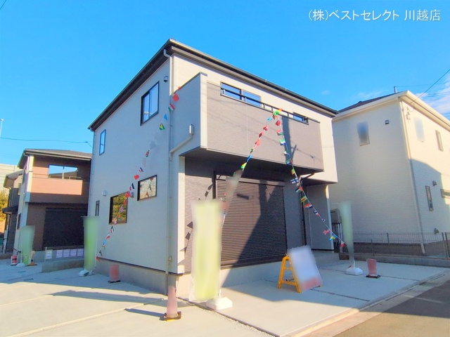 埼玉県川越市南大塚３丁目の新築戸建て完成写真 2025年1月15日撮影