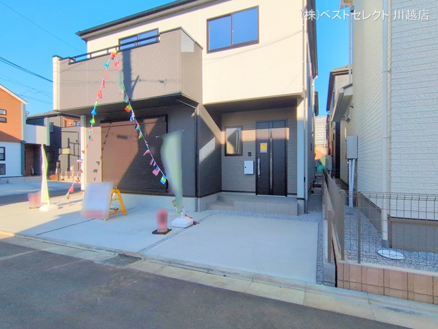 埼玉県川越市南大塚３丁目の新築戸建て完成写真 2025年1月15日撮影