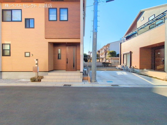 埼玉県川越市南大塚３丁目の新築戸建て完成写真 2025年1月15日撮影