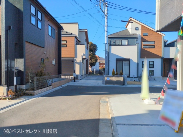 埼玉県川越市南大塚３丁目の新築戸建て完成写真 2025年1月15日撮影