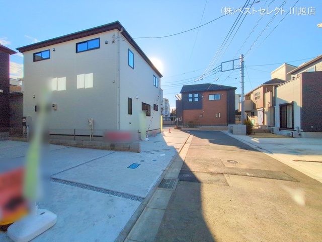 埼玉県川越市南大塚３丁目の新築戸建て完成写真 2025年1月15日撮影