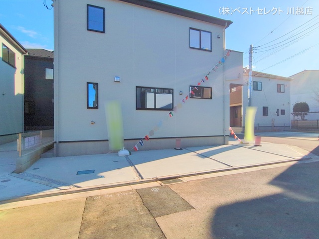 埼玉県川越市南大塚３丁目の新築戸建て完成写真 2025年1月15日撮影