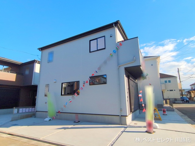 埼玉県川越市南大塚３丁目の新築戸建て完成写真 2025年1月15日撮影