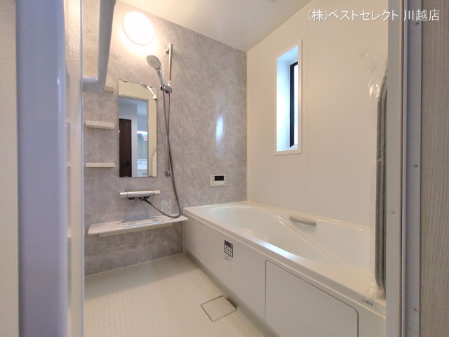 埼玉県川越市氷川町の新築戸建てお風呂写真 2025年8月21日撮影