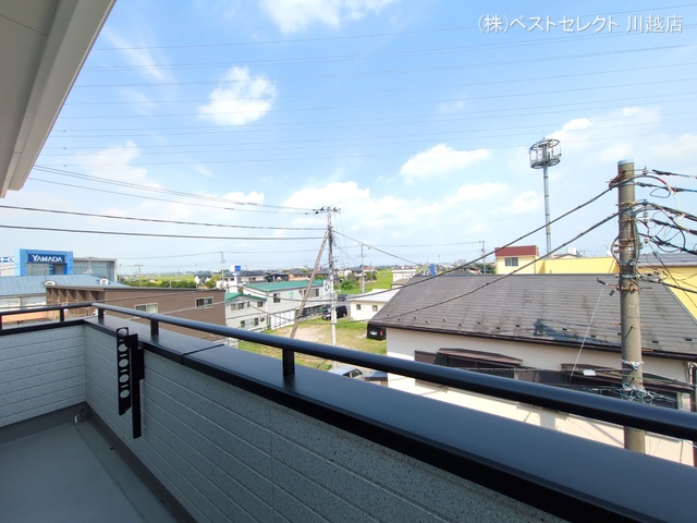 埼玉県川越市氷川町の新築戸建てバルコニー写真 2025年8月21日撮影