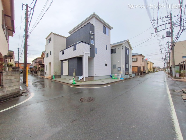埼玉県川越市氷川町の新築戸建て完成写真 2024年11月19日撮影