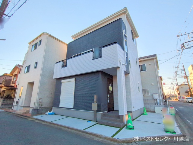 埼玉県川越市氷川町の新築戸建て完成写真 2025年1月8日撮影