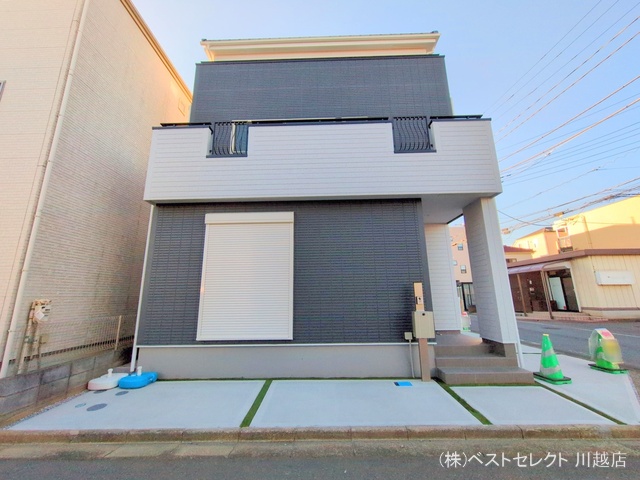 埼玉県川越市氷川町の新築戸建て完成写真 2025年1月8日撮影