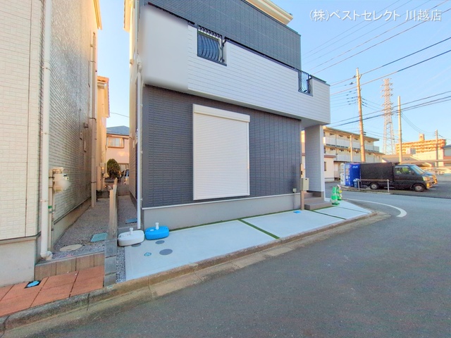 埼玉県川越市氷川町の新築戸建て完成写真 2025年1月8日撮影
