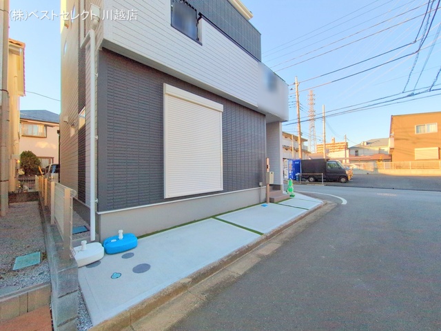 埼玉県川越市氷川町の新築戸建て完成写真 2025年1月8日撮影