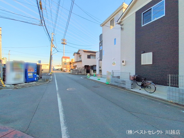 埼玉県川越市氷川町の新築戸建て完成写真 2025年1月8日撮影