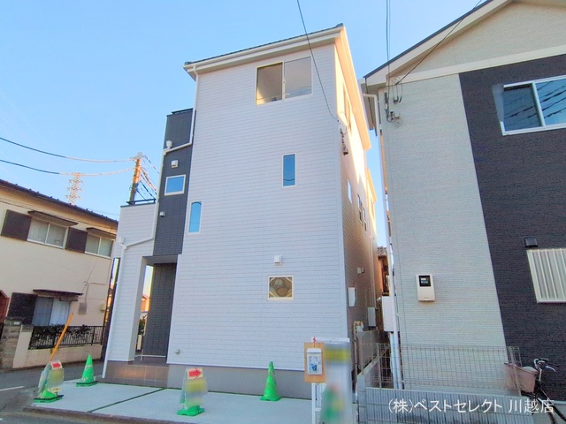 埼玉県川越市氷川町の新築戸建て完成写真 2025年1月8日撮影