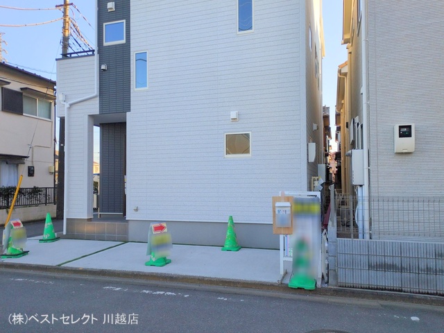 埼玉県川越市氷川町の新築戸建て完成写真 2025年1月8日撮影