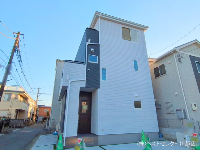 埼玉県川越市氷川町の新築戸建て完成写真 2025年1月8日撮影