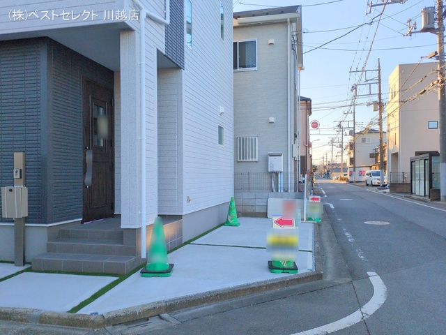 埼玉県川越市氷川町の新築戸建て完成写真 2025年1月8日撮影