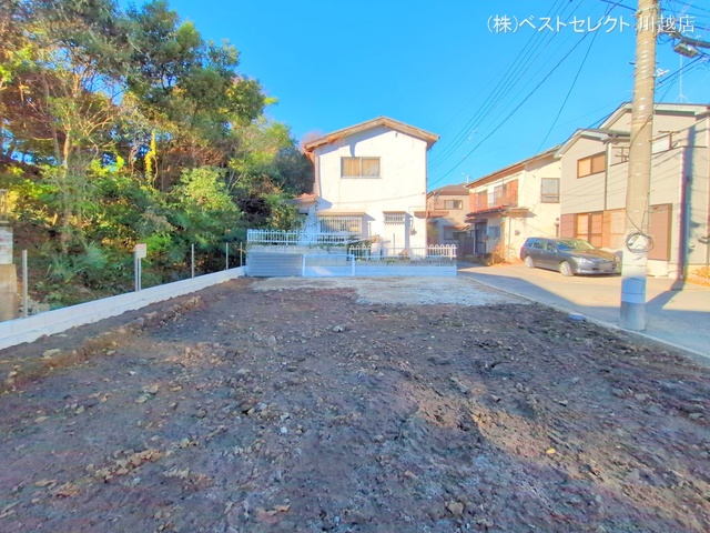 埼玉県川越市仙波町3丁目の新築戸建て更地・土地写真 2024年12月16日撮影