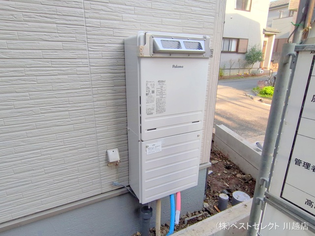 埼玉県川越市仙波町3丁目の新築戸建て外構写真 2025年3月25日撮影