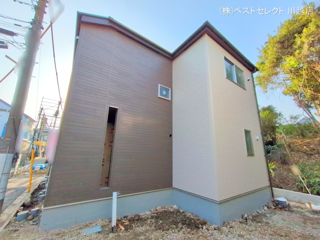 埼玉県川越市仙波町3丁目の新築戸建て外構写真 2025年3月25日撮影