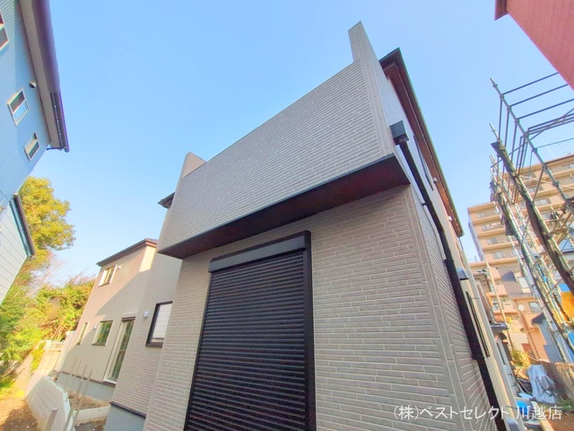埼玉県川越市仙波町3丁目の新築戸建て外構写真 2025年3月25日撮影
