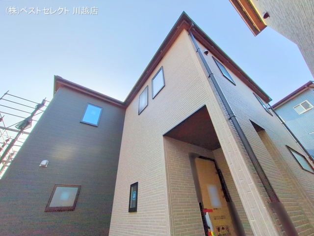 埼玉県川越市仙波町3丁目の新築戸建て外構写真 2025年3月25日撮影